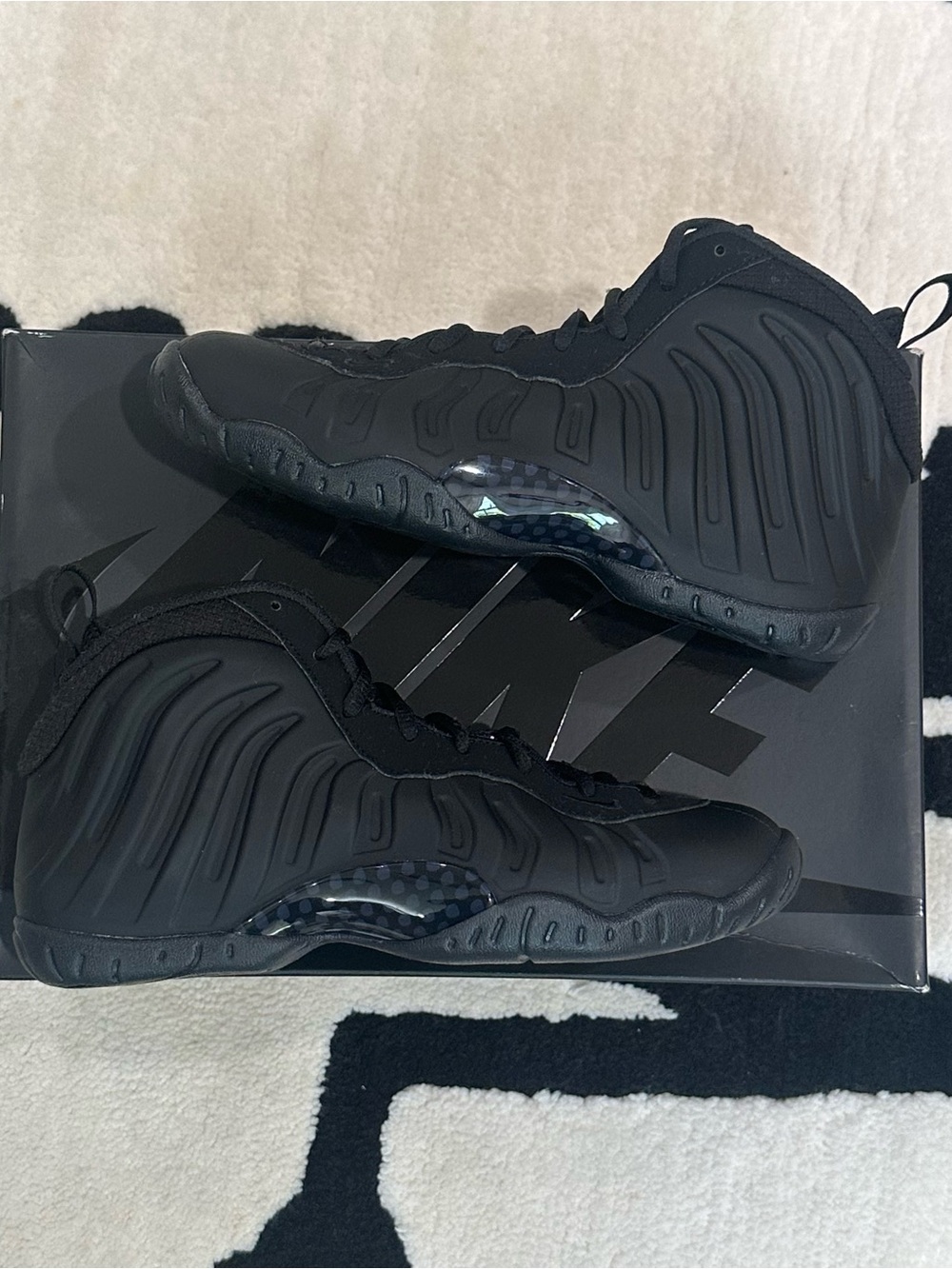 Nike Little Posite One (GS) Black/Anthracite